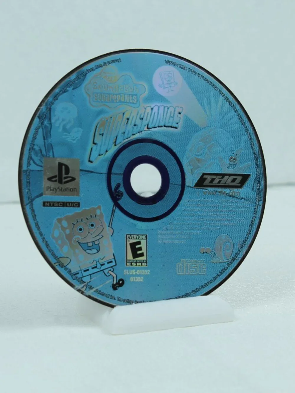 SpongeBob SquarePants SuperSponge PS1 Game PlayStation 1 Loose Disc Only Clean